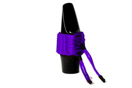 Braçadeira Para Saxo Alto Bambu Roxo Ou Violeta