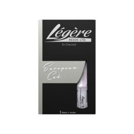 Palheta Para Clarinete Mib Ou Requinto Legere Corte Europeu 2 3/4