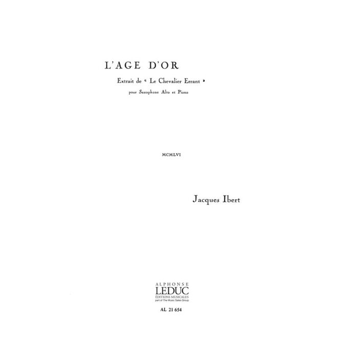 IBERT, JACQUES.- L´AGE D´OR