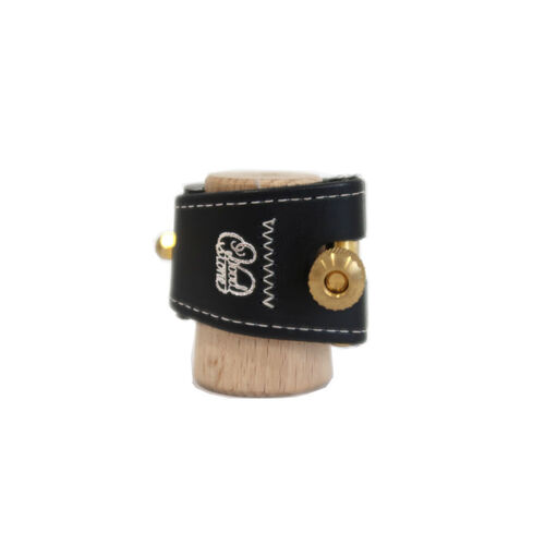 Braçadeira Para Saxofone Alto Wood Stone Ishimori Kodama 2 Preta Para Boquilha Selmer