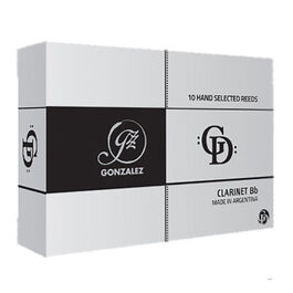 Palheta Para Clarinete Sib Gonzalez Gd 4 1/4
