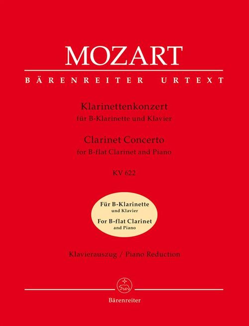 MOZART, WOLFANG AMADEUS.- CONCIERTO LA MAYOR KV.622 (CLARINETE EN SI BEMOL)